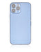 Tapa trasera para iPhone 13 Pro Max con componentes pequenos pre-instalados (Sin logo) (Version internacional) (Azul Sierra)
