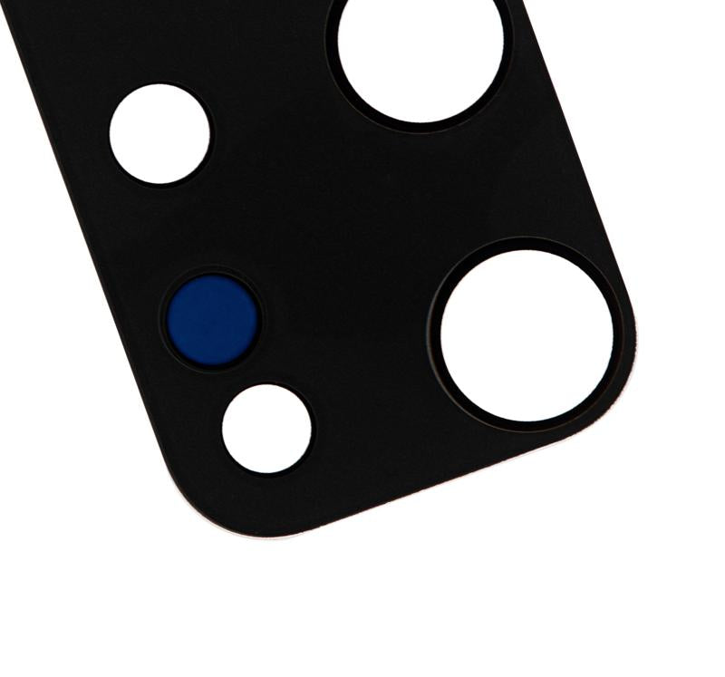 Lente de camara trasera con aro para Samsung Galaxy S20 Plus (Negro Cosmico)
