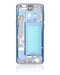 Carcasa intermedia para Samsung Galaxy S9 (con componentes pequeños) (Marco azul coral)
