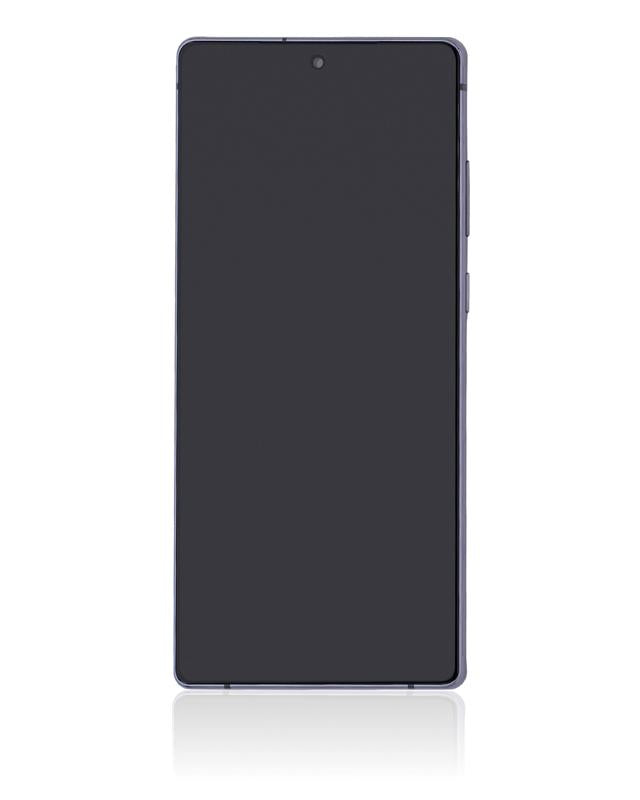 Pantalla USADA OLED para Samsung Galaxy Note 20 5G con marco (Gris Mistico)