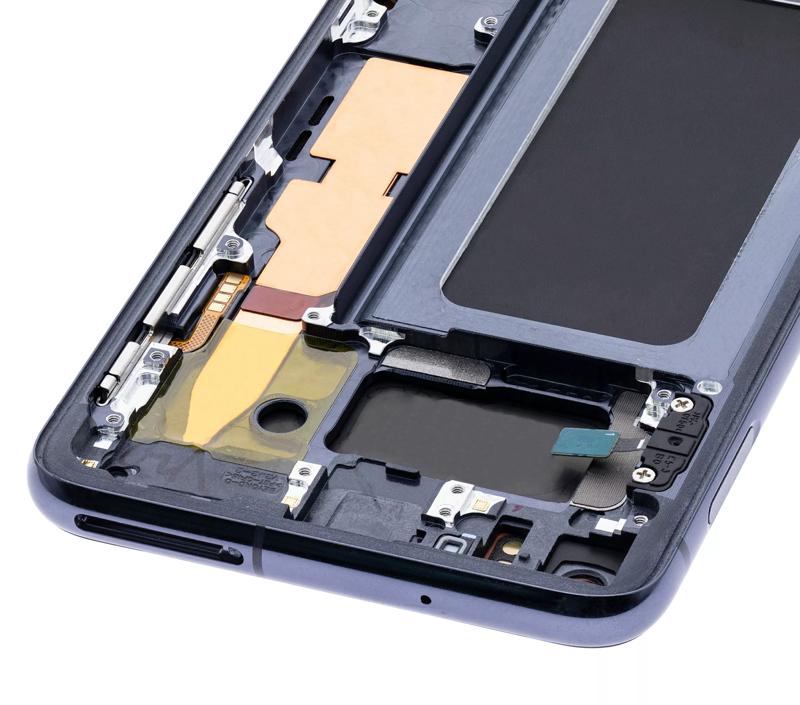 Pantalla OLED para Samsung Galaxy S10E con marco (original) (Negro Prisma)