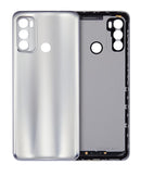Tapa trasera para Motorola Moto G40 Fusion (Plata)