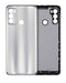 Tapa trasera para Motorola Moto G40 Fusion (Plata)
