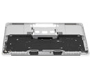Carcasa superior con teclado para MacBook Pro 13" con Touch Bar A1706 (Finales 2016 / Mediados 2017) (Ingles UK) (Original usado: Grado A) (Plata)