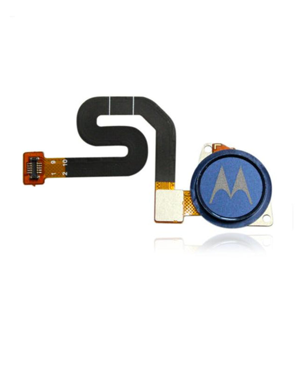 Escáner de huella digital con flex para Motorola Moto G7 Play (XT1952DL / 2019) original (Indigo)