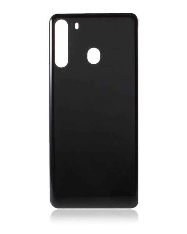 Tapa trasera con lente de camara para Samsung Galaxy A21 (A215 / 2020) (Negro) original