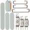 Botones duros (Encendido / Volumen / Switch) para iPhone 15 / 15 Plus (Verde)