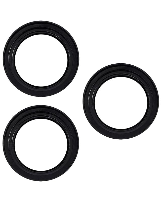 Protector de lente de camara Casper para iPhone 15 Pro / 15 Pro Max (Negro) (Transparente)