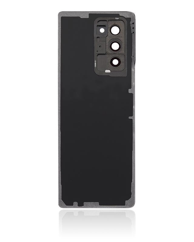 Tapa trasera con lente de camara para Samsung Galaxy Z Fold 2 5G (F916) (Negro Misterioso)