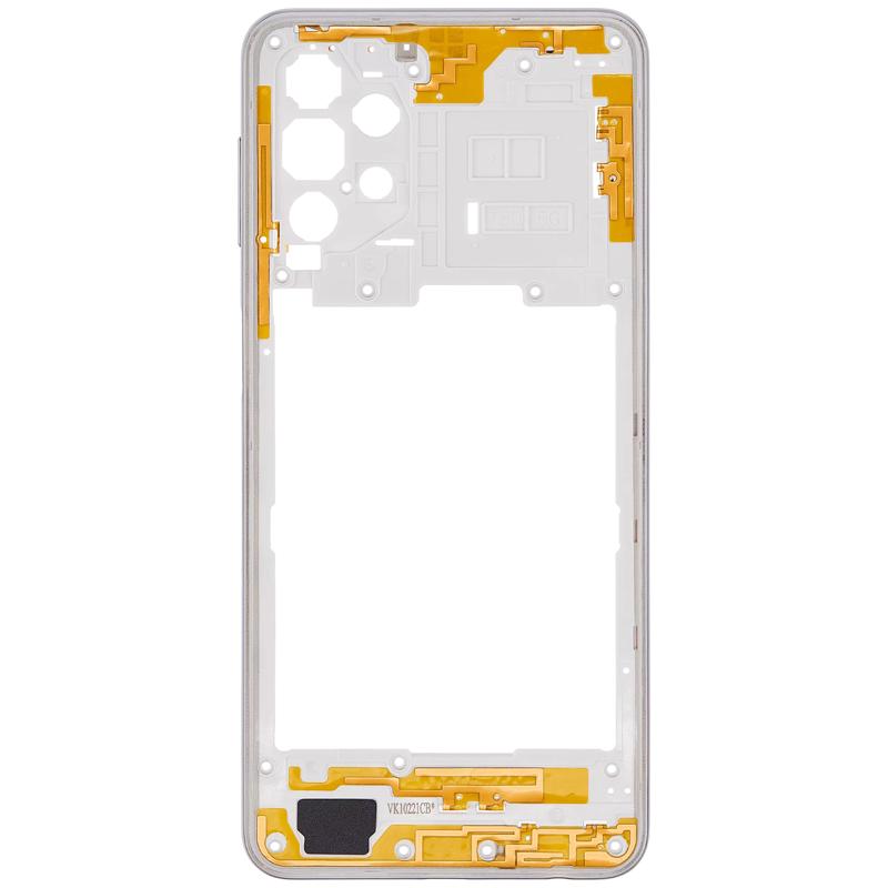 Marco medio para Samsung Galaxy A32 5G (A326 / 2021) (Blanco asombroso)
