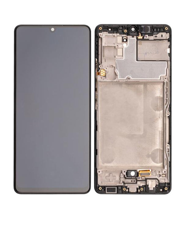 Pantalla OLED para Samsung Galaxy A42 5G con marco (Prism Dot Black) Reacondicionada