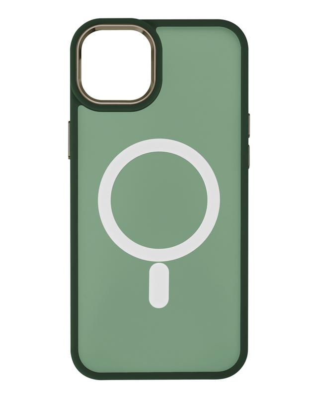 Funda Slim Ruva Moor para iPhone 14 Plus MagSafe Verde 1 PACK