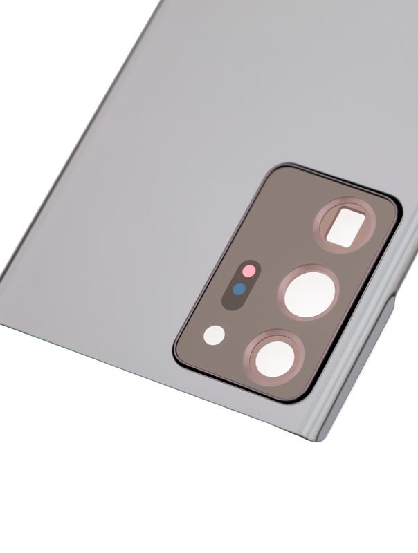 Tapa trasera con lente de camara para Samsung Galaxy Note 20 Ultra (Negro mistico)