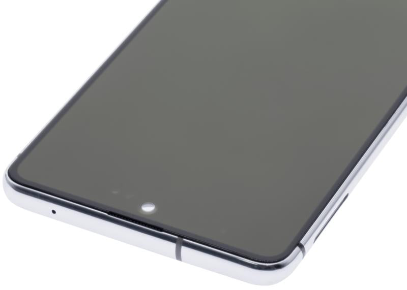 Pantalla OLED con marco para Samsung Galaxy Note 10 Lite (Aura Glow / Plata)