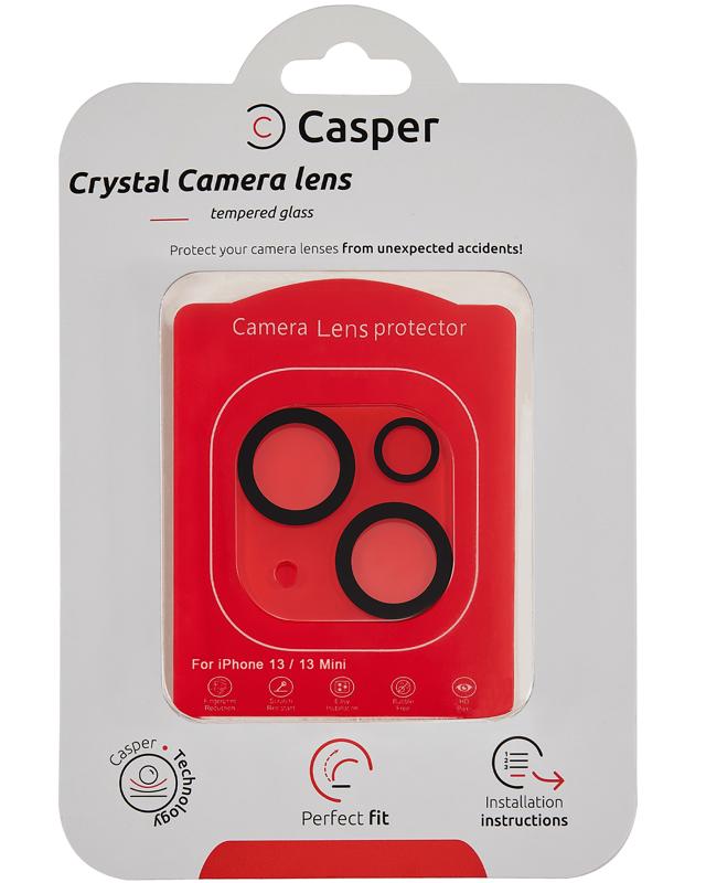 Protector de lente de camara Casper para iPhone 13 / 13 Mini (Cobertura completa cristal)