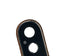 Lente de camara trasera con soporte y bisel para iPhone XS / XS Max (Dorado) (Zafiro real premium)