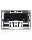Carcasa superior con teclado para MacBook Pro 15" con Touch Bar (A1707 / Finales de 2016 / Mediados de 2017) (Teclado Francés) (Plata)