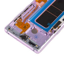 Pantalla OLED con marco para Samsung Galaxy Note 8 (Orquidea Gris)