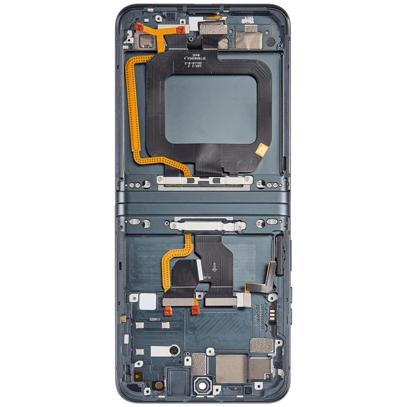 Pantalla OLED con marco para Motorola Moto Razr 40 (XT2323-3 / 2023) Verde Salvia (Reacondicionado)