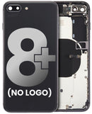 Tapa trasera para iPhone 8 Plus con componentes pequenos preinstalados (Gris Espacial)
