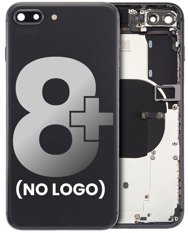 Tapa trasera para iPhone 8 Plus con componentes pequenos preinstalados (Gris Espacial)