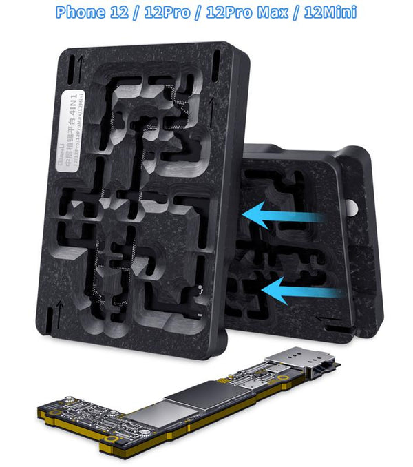 Plataforma de Reballing para Marco Medio para iPhone 12 / 12 Mini / 12 Pro / 12 Pro Max