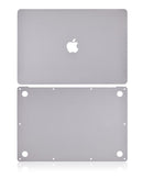 Cubierta 2en1 (Superior e Inferior) para MacBook Air 13" Retina (A1932 / Finales 2018 / Principios 2019) (Gris Espacial)