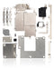 Juego de plaquetas metalicas para placa de iPhone 11 Pro Max