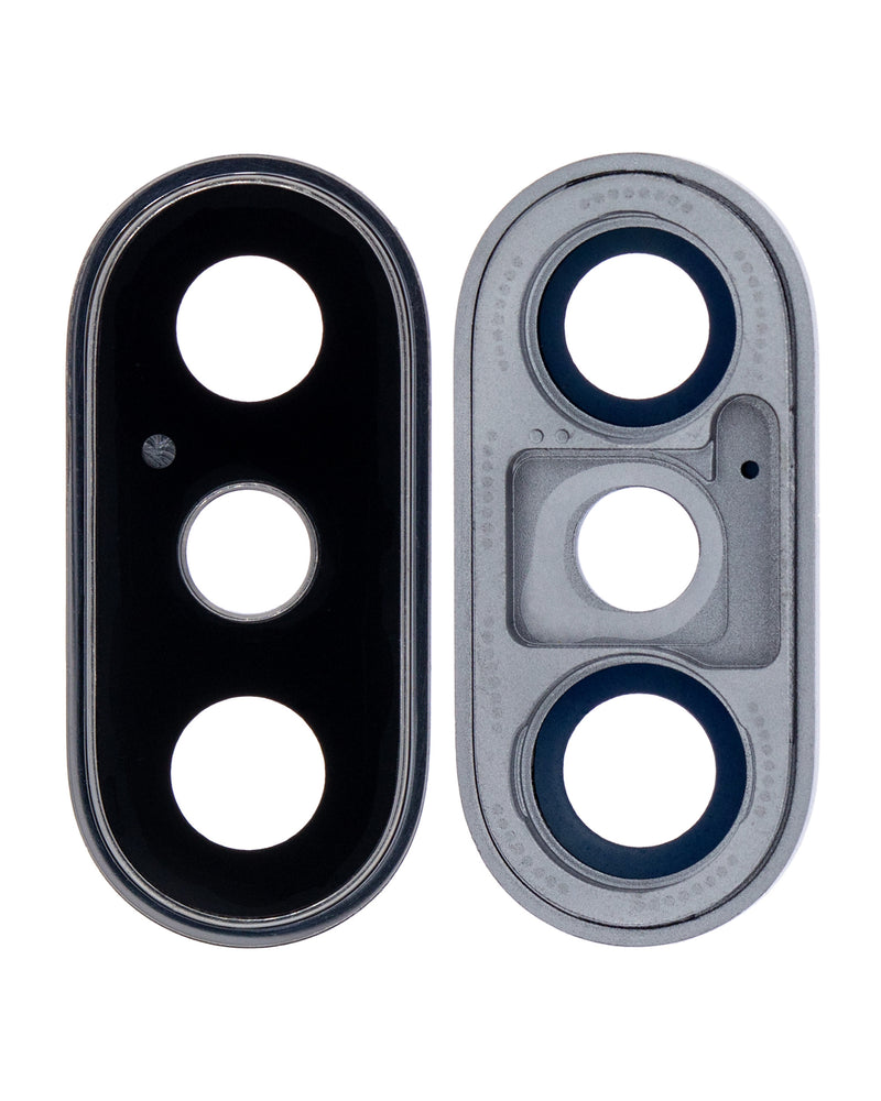Lente de camara con Bracket para iPhone XS / iPhone XS Max - Color Negro