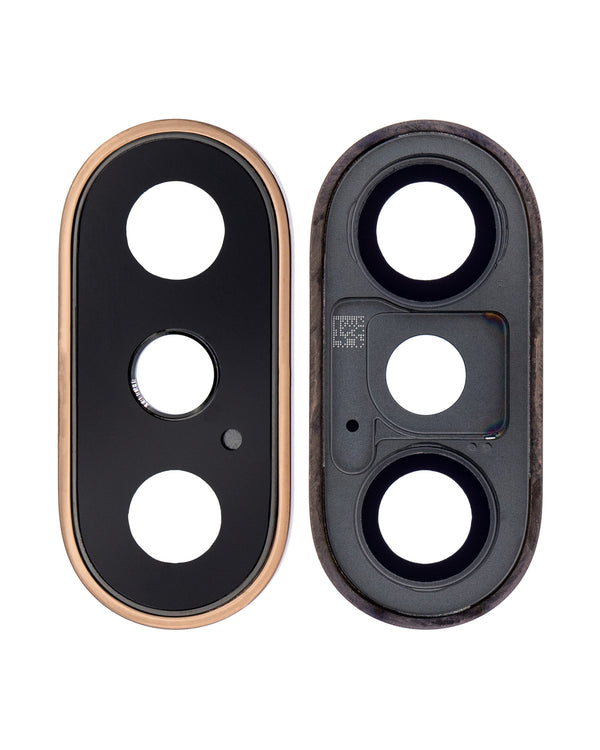 Lente de camara con Bracket para iPhone XS / iPhone XS Max - Dorado