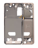 Carcaza Intermedia - Marco intermedio para Samsung Galaxy S21 - Color Rosado  - Phantom Pink