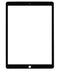 Glass para iPad Pro de 12.9" de segunda generacion - color negro