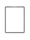 Glass para iPad Pro 12.9" de 3ra y 4ta generacion Color Negro