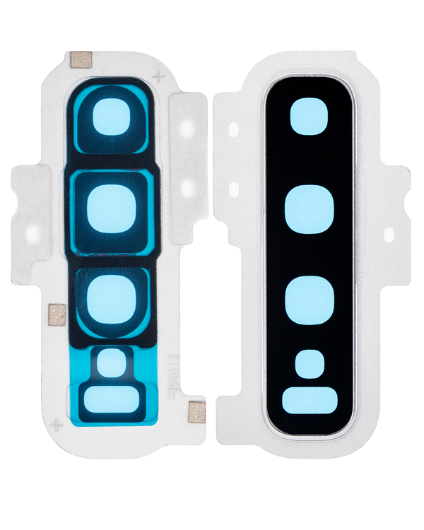 Lente de camara con Bracket Blanco para Samsung Galaxy S10 Plus