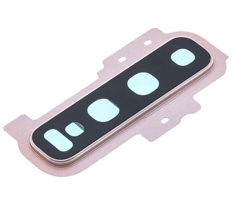 Lente de camara con Bracket Dorado para Samsung Galaxy S10 Plus