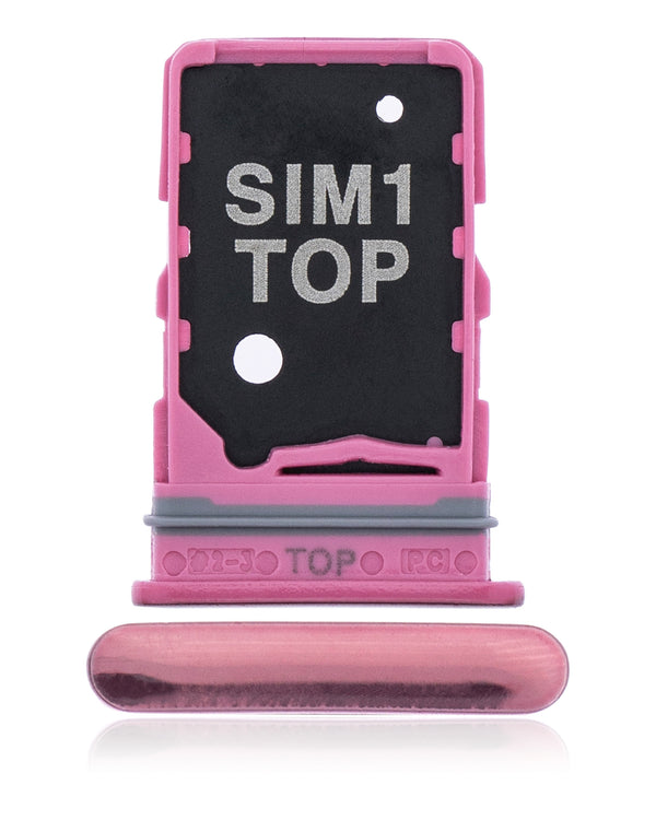 Bandeja Dual Sim para Samsung Galaxy A80 (A805/2019) Color Rosado