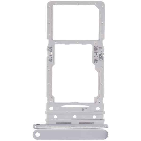 Bandeja dual sim para Samsung Galaxy A34 color Silver