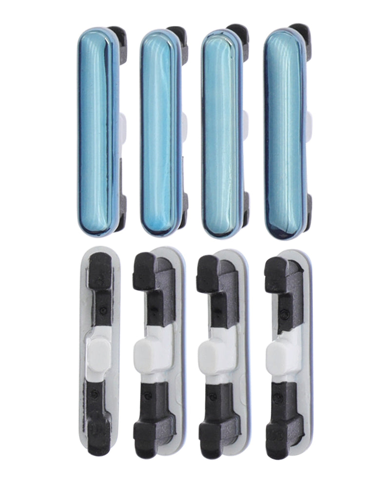 Botones fisicos (power y volumen) para LG Stylo K71 / Stylo 6 (Juego de 4 piezas) - Color Silver