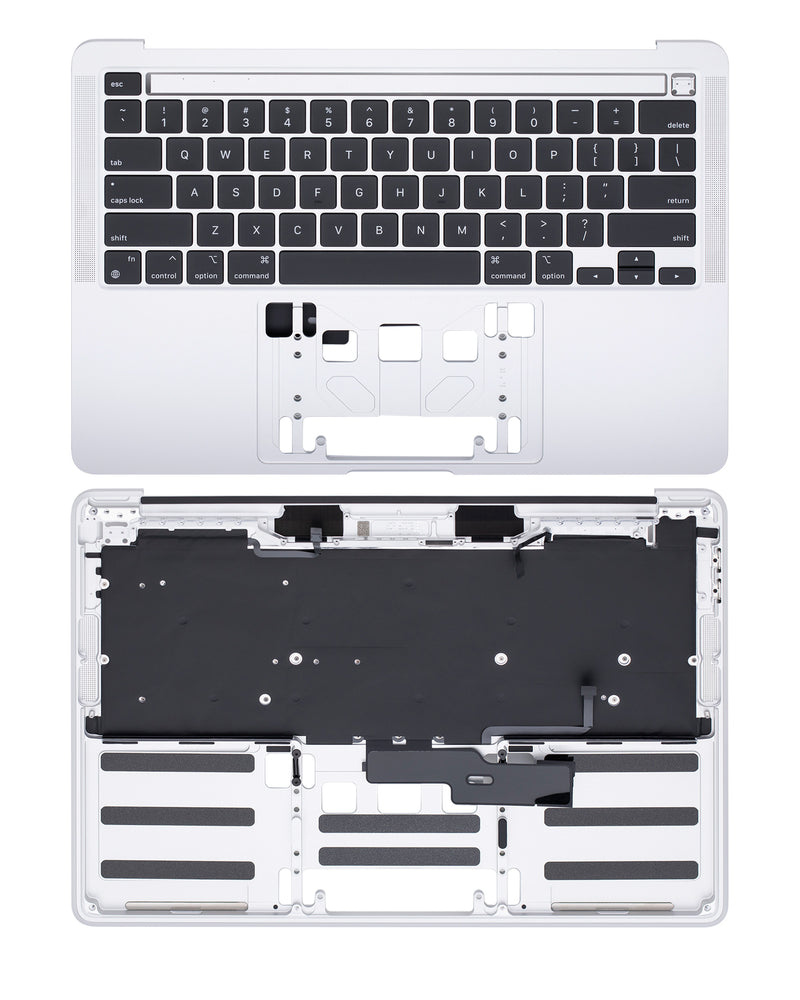Carcaza Superior con Teclado para Macbook Pro 13" Modelo A2338 Late 2020 Color Silver