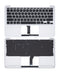 Carcaza superior con teclado para Macbook Air 11" (A1465 / Mid 2013 / Early 2014 / Early 2015) - US English