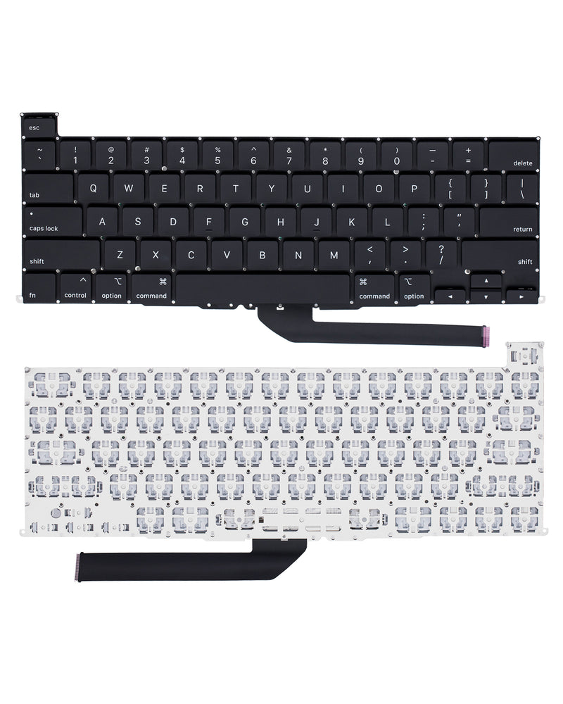 Teclado para Macbook Pro de 16 Pulgadas Modelo A2141 Mid 2019 Color negro - Teclado en Ingles (US English)