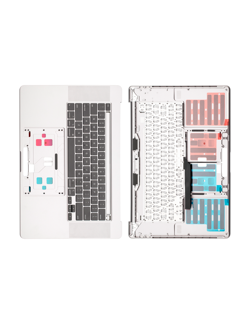 Ensamble de Carcaza y teclado para Macbook Pro de 16 pulgadas A2141 - Mid 2019 - Space Grey - Negro - Con Teclado en Ingles (US English) Original