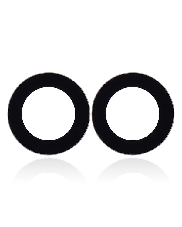 Lentes Camara Trasera win Adhesivo para ONEPLUS 9R (SET DE 2) (COLOR NEGRO)