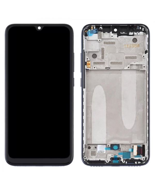 Pantalla LCD para XIAOMI MI A3 (COLOR NEGRO) Con Marco