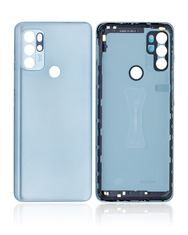 Tapa para Motorola G60s (XT2133 /2021 ) Color verde / Celeste