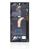 Marco intermedio para Samsung Galaxy S22 Ultra 5G (Version internacional) (Negro Fantasma)