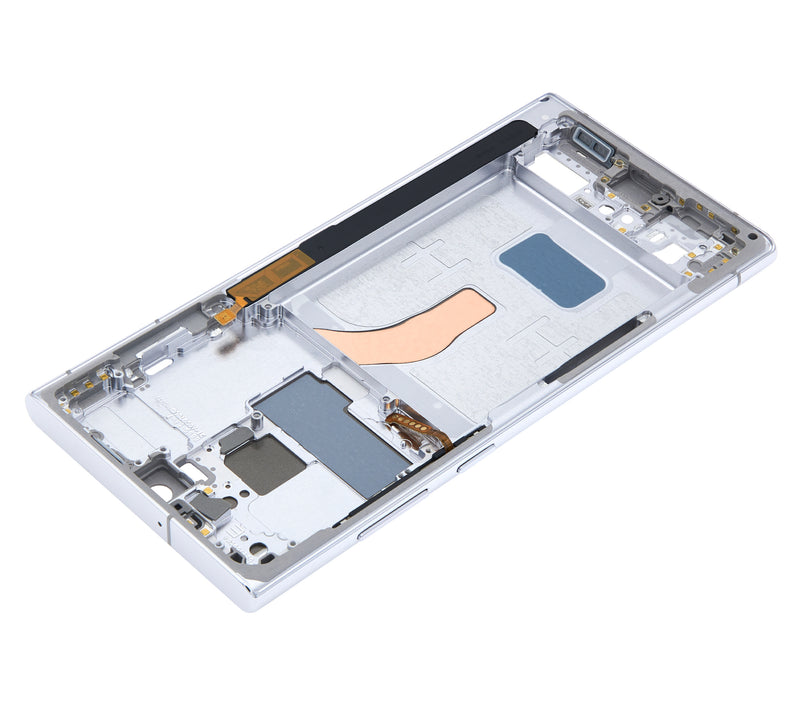 Carcasa intermedia para Samsung Galaxy S22 Ultra 5G (Version Internacional) (Blanco)