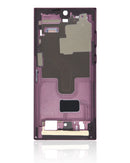 Carcasa media para Samsung Galaxy S22 Ultra 5G versión internacional (Burgundy)