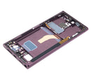 Carcasa media para Samsung Galaxy S22 Ultra 5G versión internacional (Burgundy)