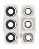 Lente de camara trasera con bracket para Samsung Galaxy S21 FE 5G - Color Oliva